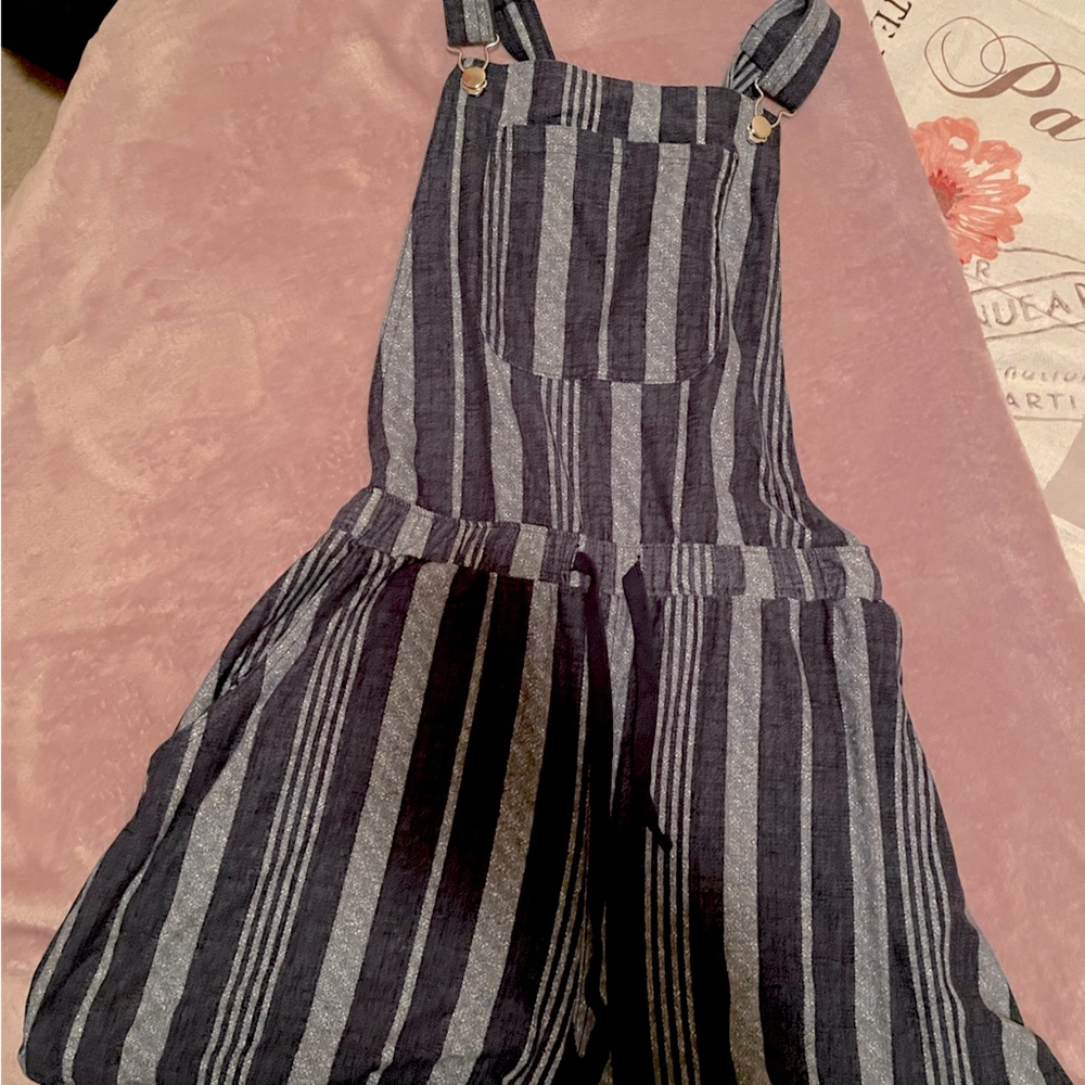 Stripped overalls